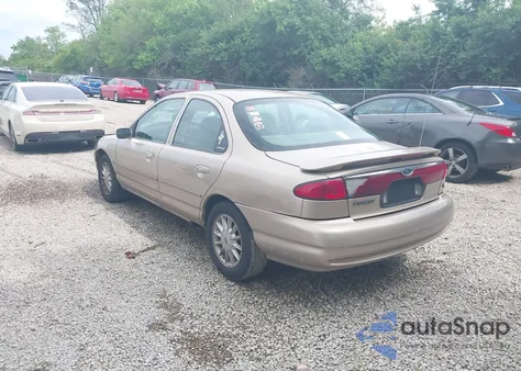 1999 Ford Contour Lx из США, поврежденный, VIN 1FAFP6538XK135792